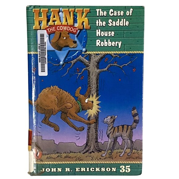 Hank the Cowdog The Case of the Saddle House Robbery 35 John R Erickson - Picture 1 of 4